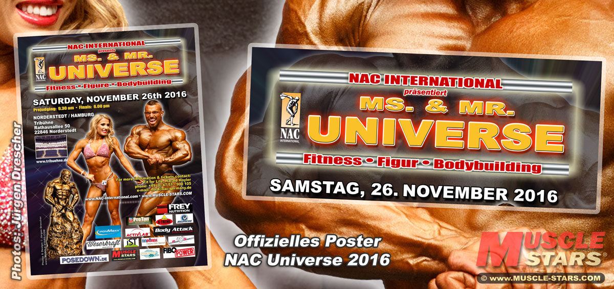 Poster NAC Ms. & Mr. UNIVERSE 2016