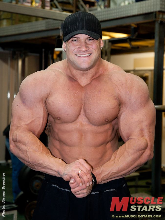 Bodybuilder Markus Hoppe